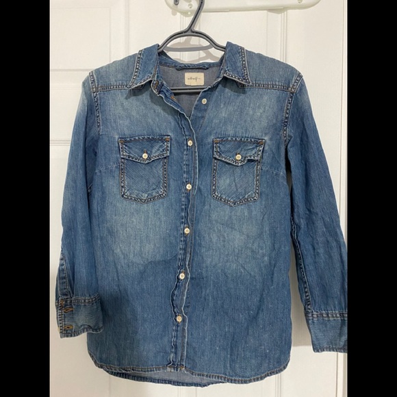 Wilfred button up denim shirt - Picture 1 of 3